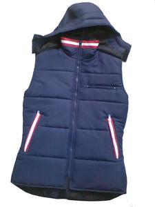 Chaleco de jinete de caballo con aislamiento cálido de alta calidad con capucha, ropa ecuestre ajustada para mujer, chaleco de salto de invierno - Product Image 2
