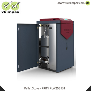 Bohème à granulés, 30 kg, capacité de 100mm, sortie de gaz, fournisseur de fourneau à granulés - Product Image 2