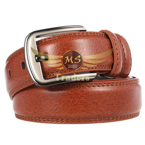 Cinturón deportivo de cuero para hombre, nuevo diseño de logotipo especial, personalizado, diferentes colores - Product Image 4