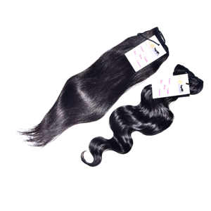 Extensión de cabello humano liso, paquete de cabello indio sin procesar, extensión de cabello Natural Remy, vendedor de cabello sin procesar - Product Image 4
