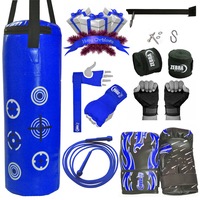 Gants de boxe en cuir de vachette avec logo personnalisé, gants d'entraînement MMA, gants de sparring, ensemble complet pour sac de frappe, évacuation de l'humidité, haute densité, zèbre