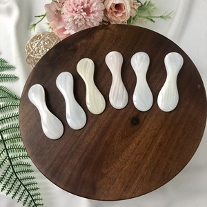 Cuchara de concha de doble cabeza, vajilla de cubiertos barata de Caviar, madre de perla, Mini restaurante pequeño de gama alta - Product Image 5