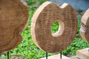 Meilleures ventes : Anneaux en bois de teck de haute qualité, durables et écologiques, qualité supérieure pour l'esthétique de la décoration intérieure - Product Image 6