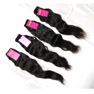 Extensión de cabello virgen con cutícula alineada, envío rápido, venta al por mayor, mechones de cabello ondulados virgen de templo indio sin procesar 100% - Product Image 4