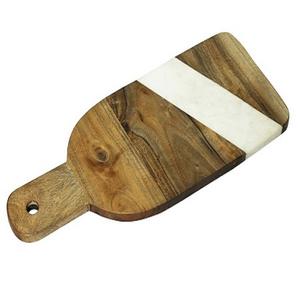 Customized size and shape chopping <b>board</b> trending design wood and <b>marble</b> chopping <b>board</b> for home decor accessories - Product Image 3