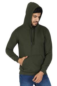 Sudadera con Capucha Unisex de Terciopelo de Alta Calidad 100%, Talla Grande, Lisa, de Manga Larga, Impermeable, Cortavientos, con Logotipo Personalizado, para Hombre, Invierno - Product Image 3