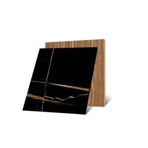 Azulejos impresos de pared de China de superficie antideslizante con acabado metálico de calidad superventas de 600x600mm para cuarto oscuro. - Product Image 3