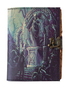 Bán buôn handmade ngày của máy gặt chết in cổ điển chính tả cuốn sách của bóng tối Tạp Chí 100% chính hãng da máy tính xách tay món quà tốt nhất - Product Image 3