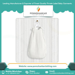 Saco de dormir 100% algodón orgánico para bebé, alta calidad - Product Image 5