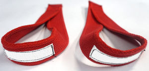 Sangles de levage en coton robustes personnalisées pas chères vente en gros de sangles de poignet d'haltérophilie - Product Image 5