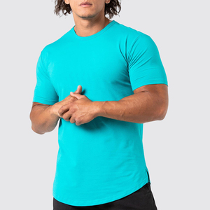 เสื้อยืดคอกลมสีขาวแบบสบายๆ สไตล์ลำลอง ดีไซน์ใหม่ตามสั่ง OEM  แบบเรียบ - Product Image 3