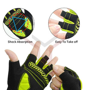 Wholesale Custom Made Weightlifting Gloves Factory Direct Sale Gym Weightlifting Gloves - Product Image 5