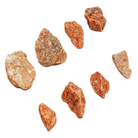Pierre brute de tourmaline orange brute, non polie, roulée, pierres précieuses, cristal naturel