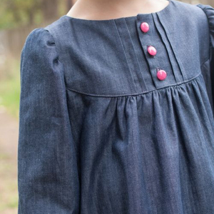 --NEW--LATEST--Baby--STYLISH--FROCK WITH BEAUTIFUL BUTTONS & its customize in any size & color =2021---- - Product Image 1