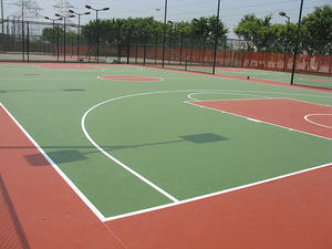 <span class=keywords><strong>Precio</strong></span> barato 2mm acrílico <span class=keywords><strong>pintura</strong></span> de poliuretano de la cancha de baloncesto al aire libre - Product Image 5