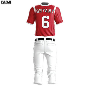 Uniforme de Baseball unisexe, Kit uni de meilleure qualité, vente en gros - Product Image 5