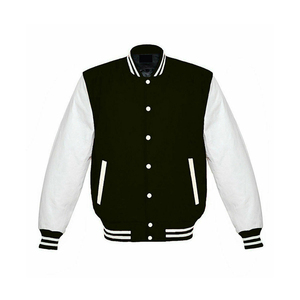 Custom Quality Canvas Bomber <b>Jacket</b> for <b>Men</b> Winter Varsity Baseball <b>Jacket</b> with Chenille Embroidery <b>Letter</b> Pattern Waterproof - Product Image 5