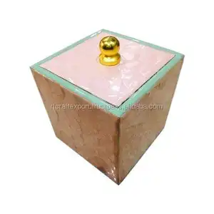 Enamel jewelry wooden box collection jewelry gift dry food box