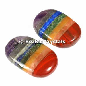 Cristales RozRin, Piedra de Luna Ovalada Tallada y Grabada Ecológica, Pulida, Estilo Ángel, Gema Semipreciosa - Product Image 3