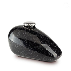 <b>Black</b> <b>Glitter</b> Enamel Motorcycle tank Large Cremation Urns for Adult Human Ashes Urns for Funeral Burial From <b>Top</b> Supplier - Product Image 1