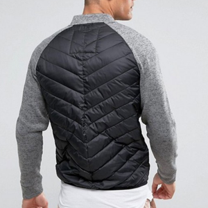 Veste de motard matelassée pour homme, de bonne qualité, à la mode - Product Image 2