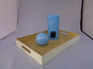 Rainbow <b>Paraffin</b> Pillar Candle in Glass Jar for Home Decor - Product Image 6