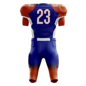 ขายส่งเยาวชนอเมริกันฟุตบอลเครื่องแบบผลิตภัณฑ์ยอดนิยมขนาดบวกมีสไตล์แทคเคิลสิ่งทอลายทแยงฝึกสวมใส่เครื่องแบบที่สะดวกสบาย - Product Image 6