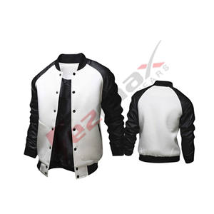 แจ็กเก็ตเลตเตอร์แมนของวิทยาลัยอเมริกันเสื้อคลุมขนแกะถักกันหนาวกันน้ำ - Product Image 5