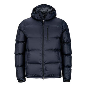 Veste d'hiver matelassée pour homme, à capuche, col montant, tissu de haute qualité, broderie de logo personnalisée, design réversible, service OEM - Product Image 1