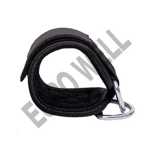 Confortable Gym Workout Fitness Cheville Sangles Double D Anneau Néoprène Rembourré Réglable Fitness Cheville Manchette - Product Image 5