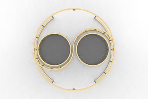 Côté rond et salle d'utilisation de la table basse Ronde moderne fabriquée en Inde Top All Office Home Room Restaurant Super Market 2023 Best - Product Image 2