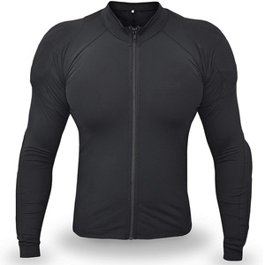 Veste en cuir de moto pour homme SENSEL SPORTS, protection intégrale, protections rembourrées, imperméable, séchage rapide, respirante - Product Image 1
