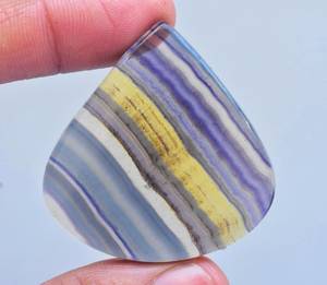 Cabujón de piedras preciosas de fluorita multicolor, diseño increíble, joyería, gran oferta - Product Image 1