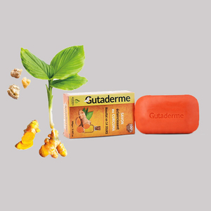 Gutaderme, venta al por mayor, jabón de baño de hierbas de cúrcuma Natural de lujo, Unisex para adultos, mujeres y hombres, blanqueamiento de piel sólida - Product Image 4