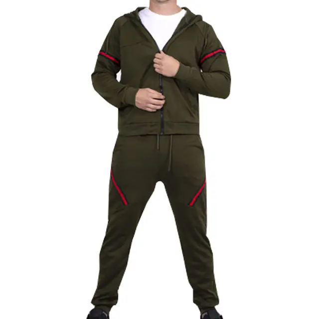 Combinaison de sport en Polyester pour homme, noire, grande taille, Service OEM, tenue de course à pied, d'entraînement, survêtement, 202