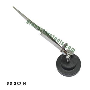 ฐานเหล็ก GS 382K ของพรีเมี่ยมพร้อมแหนบเครื่องมือและอุปกรณ์สำหรับเครื่องประดับ - Product Image 1