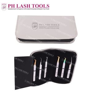 แหนบต่อขนตาแบบรูดซิป,ที่จับมีความยืดหยุ่นสำหรับแหนบ6ชิ้นฉลากส่วนตัวที่จับแบบซิปสำหรับแหนบ6ชิ้น - Product Image 6