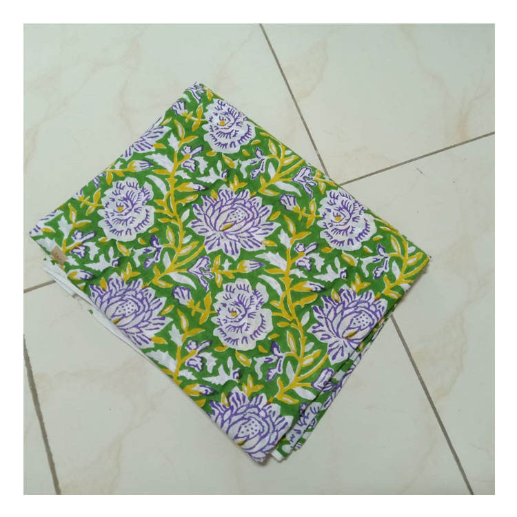 Professional 100% Cotton Indian Handmade Hand Block Print Fabric at Best Price