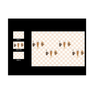 Azulejos de cerámica 3d para pared, 250x450mm, Digital, para venta en la orden a granel - Product Image 1