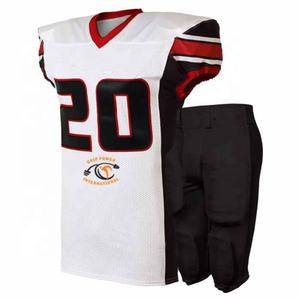 คุณสมบัติปรับแต่งใหม่ได้ชุดฟุตบอลอเมริกันสีสันสดใส2020ระบายอากาศได้ไซส์ใหญ่พิเศษ - Product Image 2