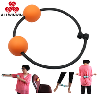 ALLWINWIN LMB10 Ballon de massage de lacrosse - Tube de résistance connectable pour le dos et la fasciite plantaire