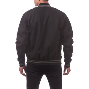 Classic <b>Men</b>’s Varsity Windbreaker Jacket, <b>Long</b> Sleeve Windproof Lightweight <b>Coat</b> for Outdoor Sports Travel and Casual Wear - Product Image 3