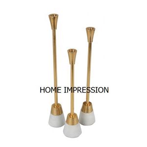 <b>Black</b> Nickel & Gold Decorative Candle <b>Holder</b> Handmade Metal Designer Candle <b>Holders</b> Homeware Accessories at Affordable Price - Product Image 4