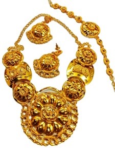 Pulseras Chapado en Oro 18K Estilo Vintage Moda Mujer Más Vendidos Encantos Fabricantes Indios Boda Exportados Granel Amazon - Product Image 2