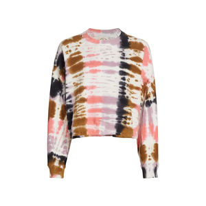 Venta al por mayor de moda de primera calidad reversible Tie Dye Print sudaderas para mujeres - Product Image 1