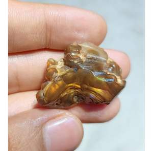 หินโมราโมราอัญมณีทรงหลวมรูปตัวแม็กซิกันจากธรรมชาติรูปทรงแฟนซีสำหรับทำเครื่องประดับ - Product Image 3