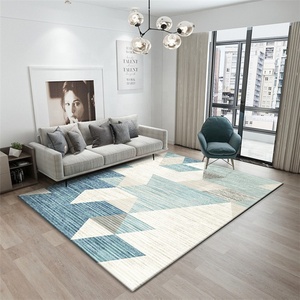 Fabricante de alfombras Alfombra floral Gradiente colorido Cachemira Piel de conejo Alfombra suave para sala de estar Alfombra para puerta Alfombra absorbente para Baño - Product Image 6