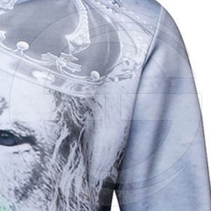 เสื้อสเวตเตอร์2025มีฮู้ด100% โพลีเอสเตอร์แบบระเหิดพิมพ์ซับลิเมชันแบบเต็มตัวพิมพ์ลายเสื้อมีฮู้ดแบบกำหนดเอง - Product Image 4