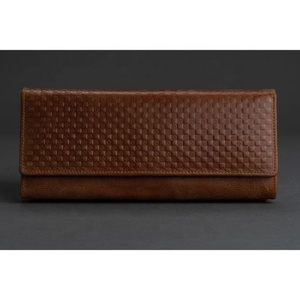 LW Attractive Stylish Crunch Leather Clutch Women Brown Vintage Leather Clutch <b>Wallet</b> Multi Uses Clutch - Product Image 1