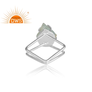 ชุดแหวนอัญมณีสีฟ้าอมารีนธรรมชาติ,แหวนเครื่องประดับจากผู้ผลิตเงินสเตอร์ลิง925แหวนซ้อนกันได้ - Product Image 4